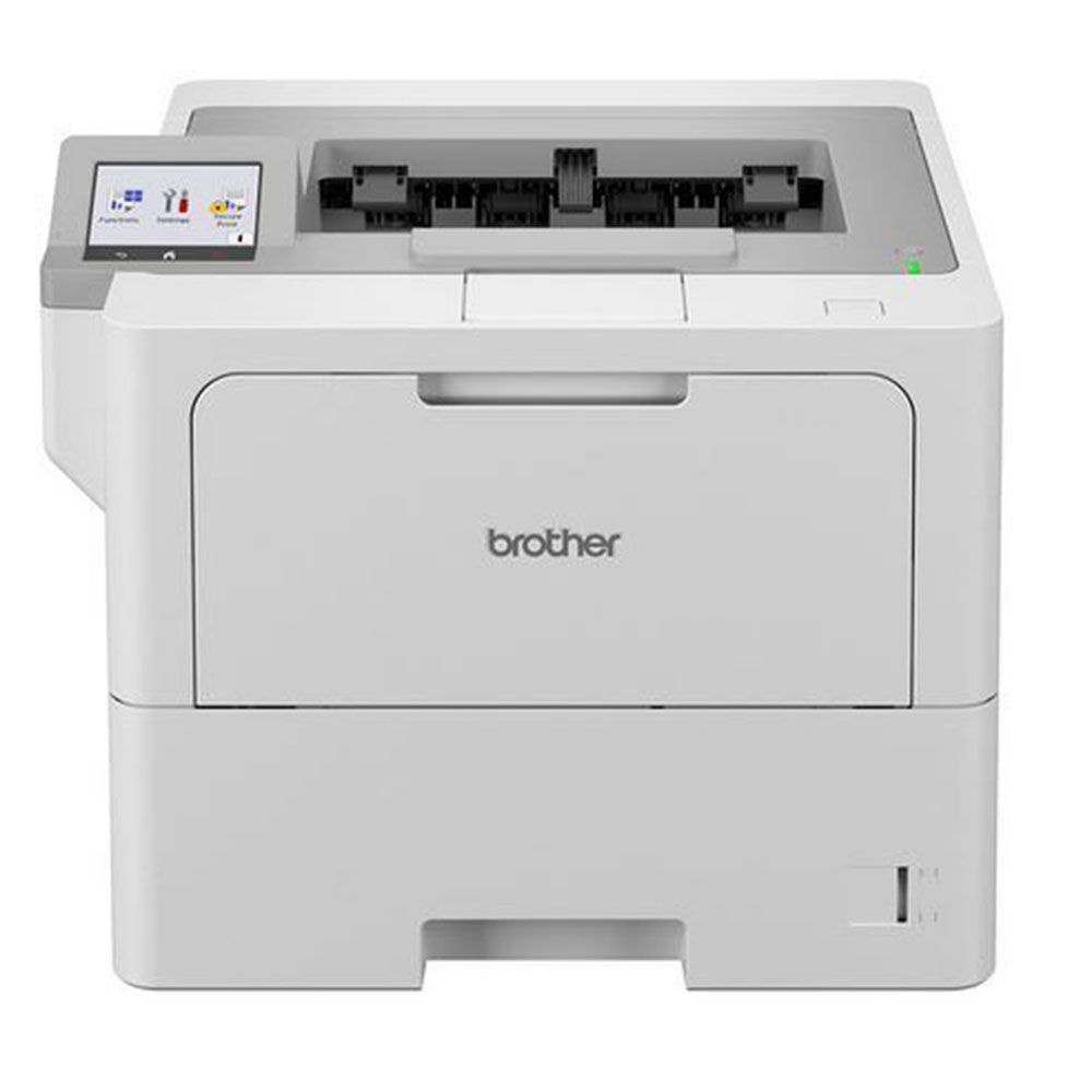 Brother - HL-L6410DN Mono Laser Printer - White