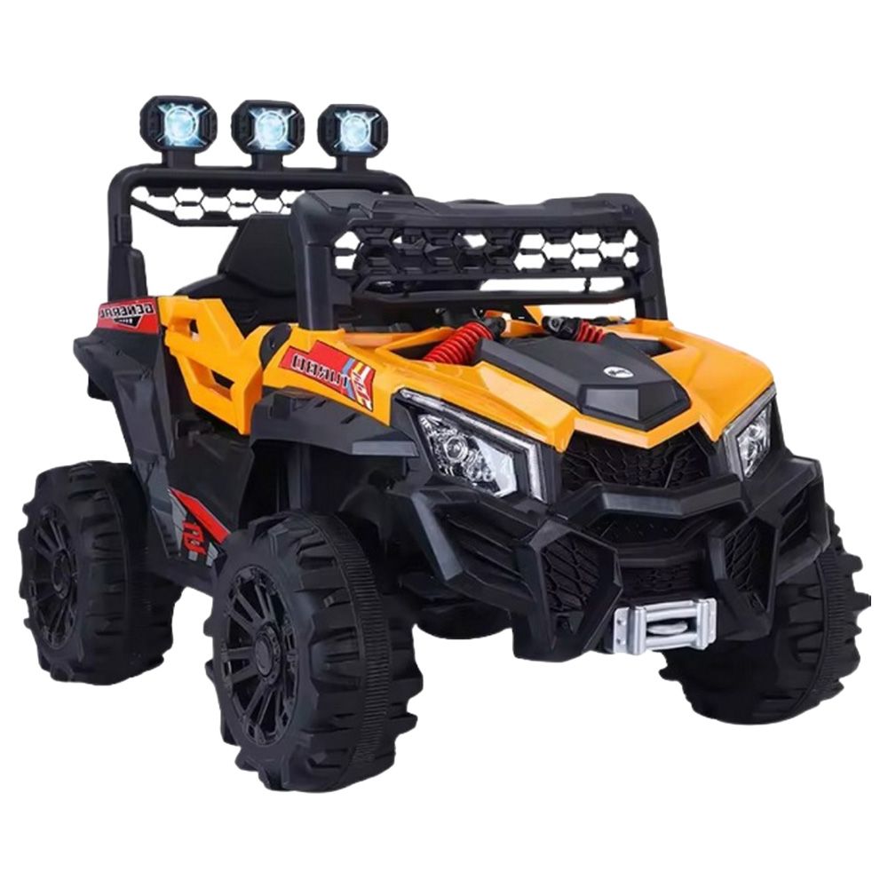 Megastar - Big Shadower Electric Ride On SUV - Orange - 12V