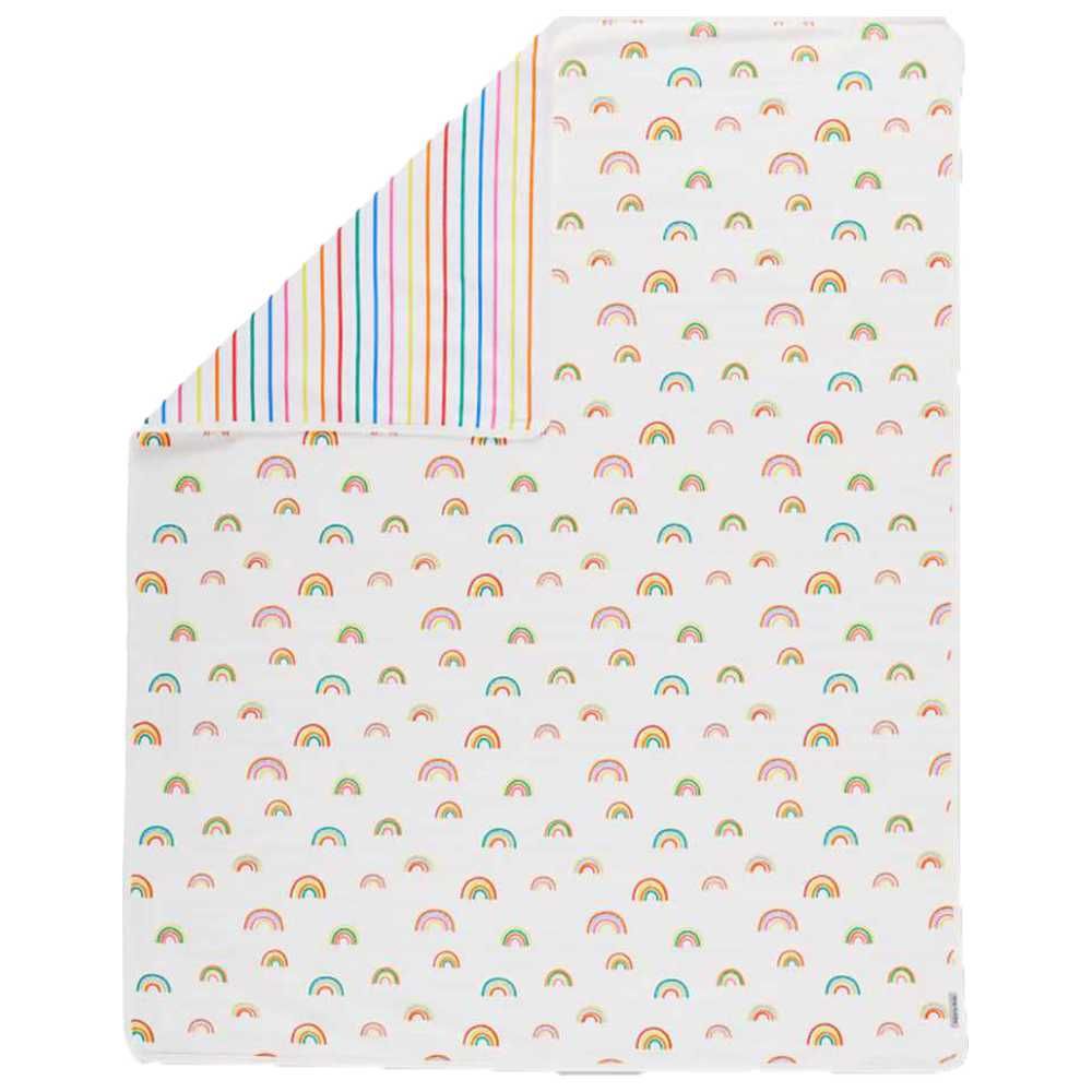 Ickle Bubba - Rainbow Dreams Reversible Blanket