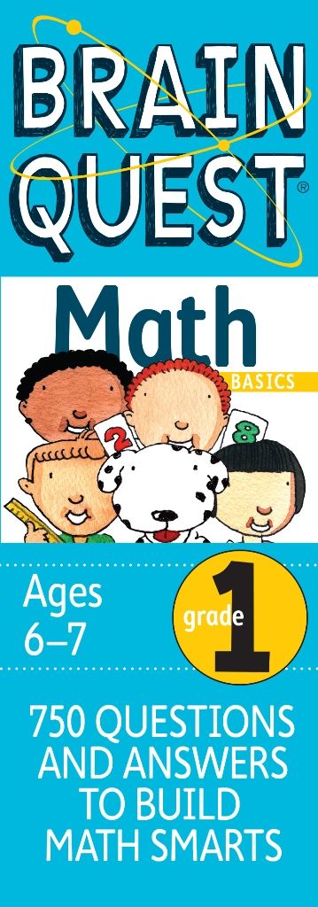 بطاقات تعليمية Brain Quest Math Grade 1