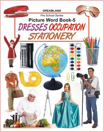 كتاب الصور والكلمات 5 "Pre School Picture Word Book 5"