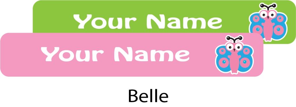 Ladybug - School Labels Belle - Pack of 131