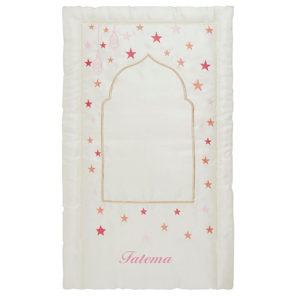 Little IA - My First Prayer Mat - Pink - White