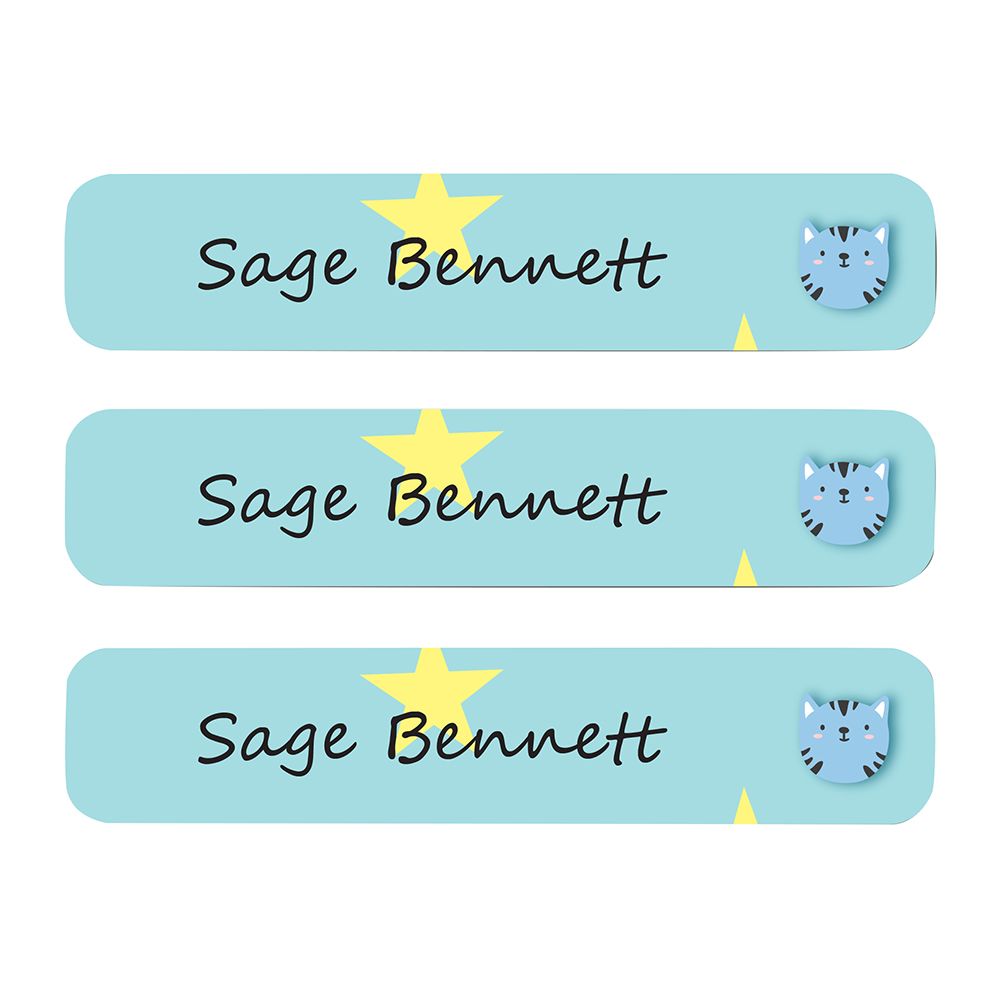 Ladybug Labels - Personalized Iron On Labels - Cute Bee - 50pcs