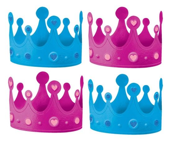 Girl Or Boy? Crowns Pink/Blue