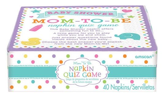 Party Centre - Baby Shower Trivia Napkins