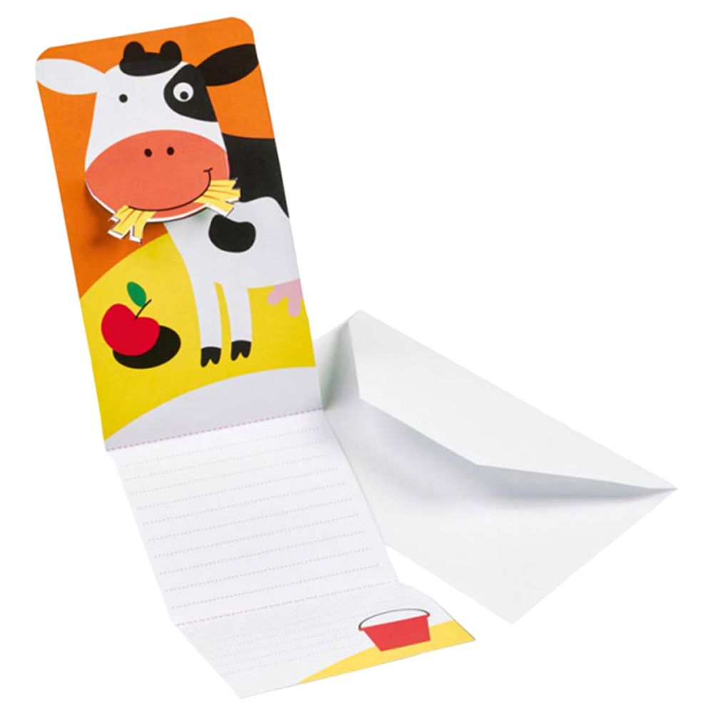 Party Centre - Farm Fun Invitation Cards - Pack of 8