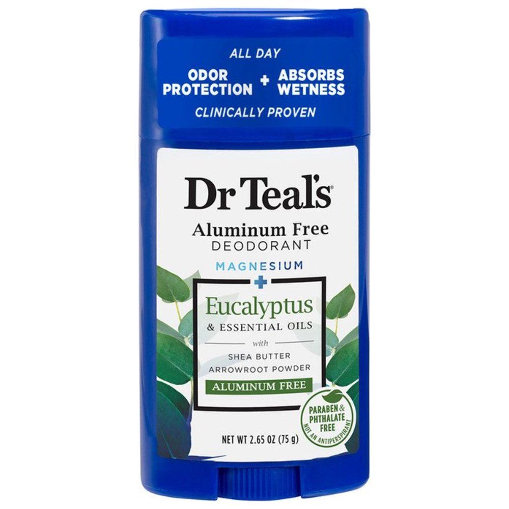Dr Teal's - Eucalyptus Aluminium Free Deo 75g