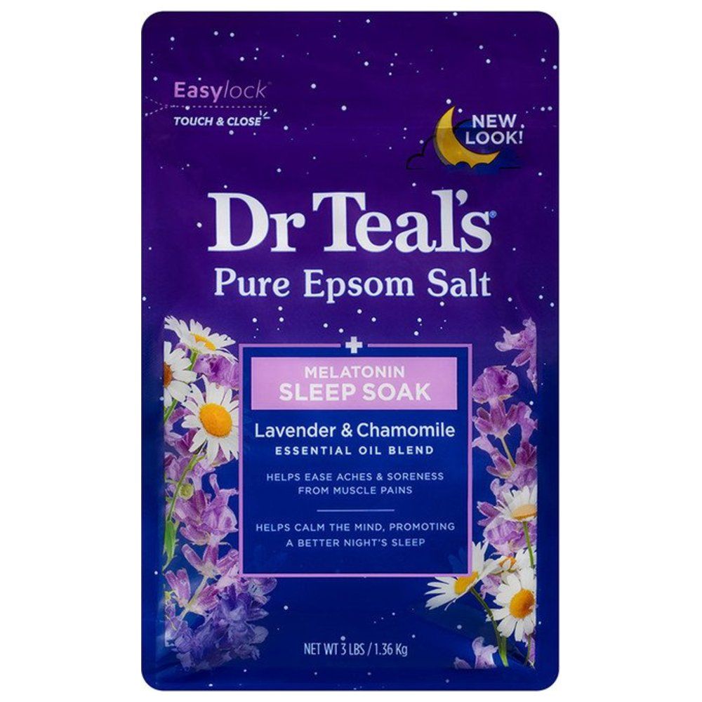Dr. Teal's - Epsom Bath Salt - Melatonin 1.36kg