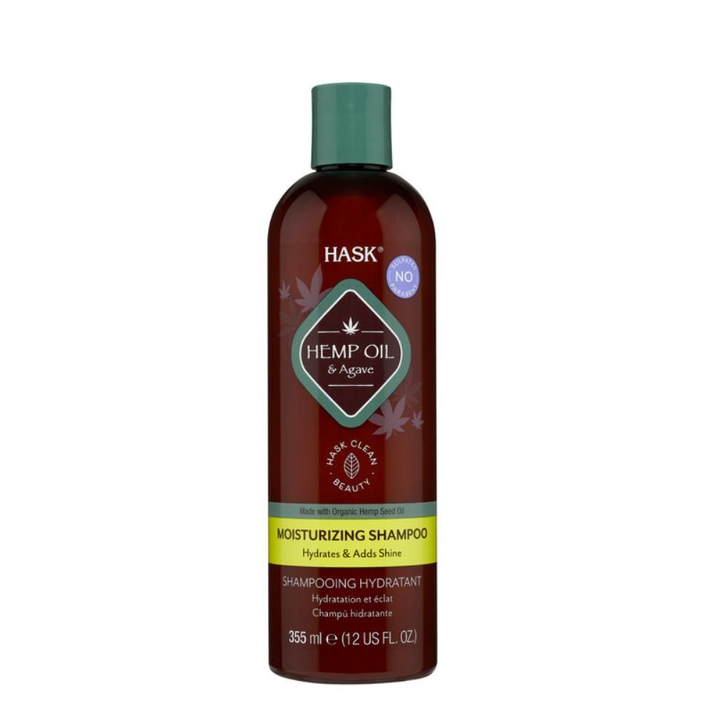 Hask - Hemp Oil & Agave Moisturizing Shampoo 355ml