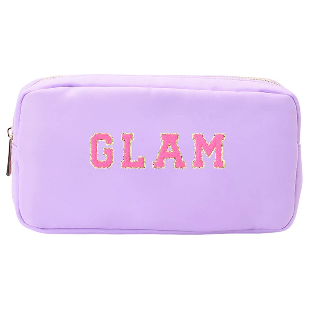 The Happy Tribe - Personalized Small Pouch - Lilac 