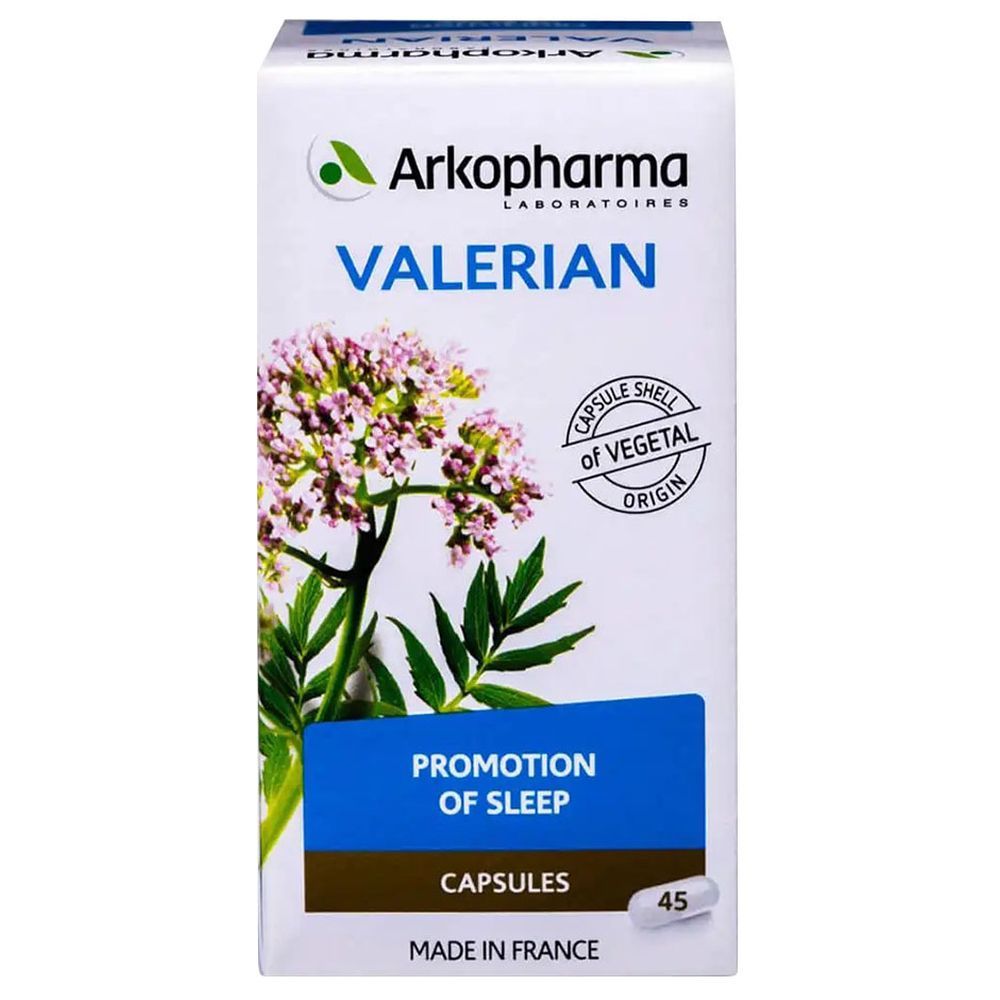 Arkopharma - Valerian 350 Mg Capsules - 45 Pcs
