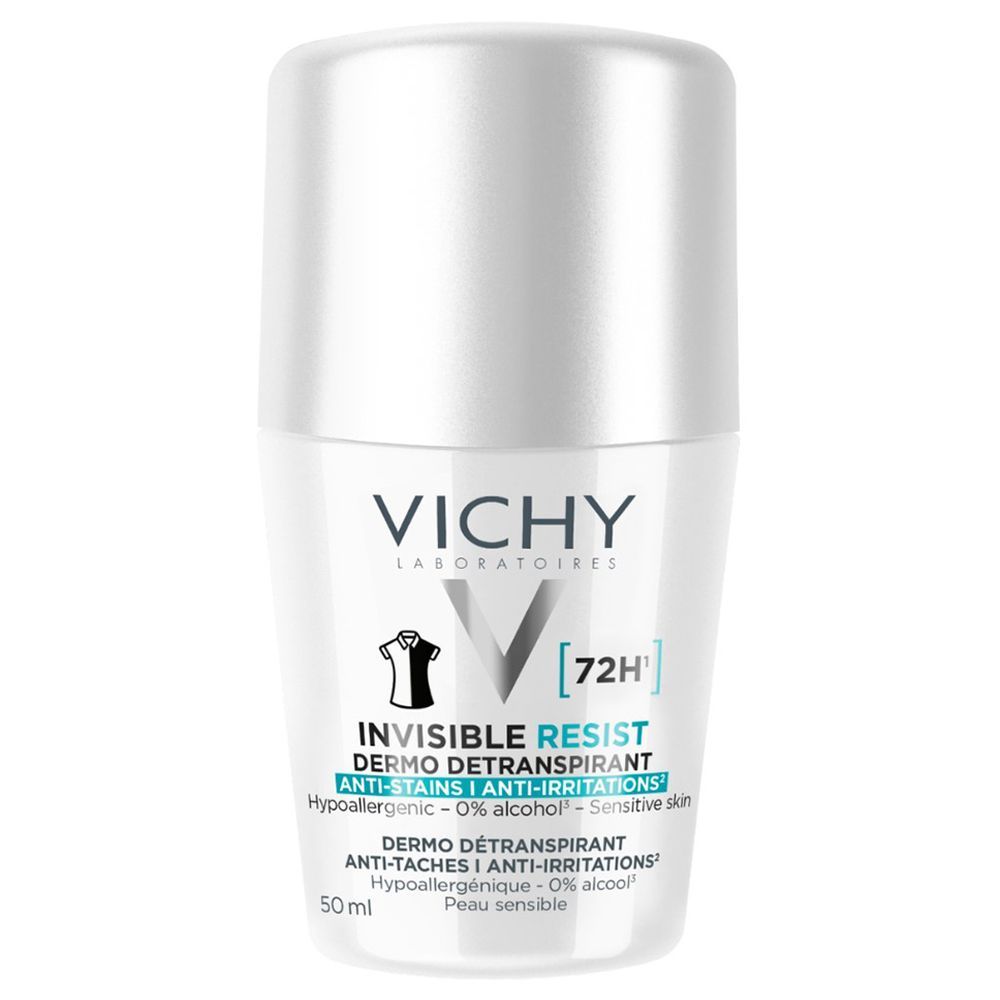 Vichy - Invisible Resist Roll-On Deodorant For Women - 50 ml