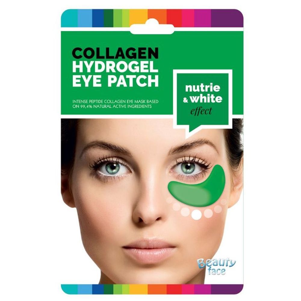 Beauty Face - Collagen Hydrogel Eye Patch - Nutri & White Effect