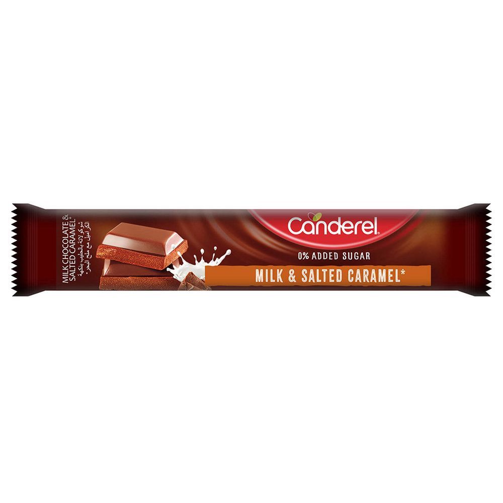 Canderel - Chocolate Bar - Milk & Salted Carmel - 30 gm