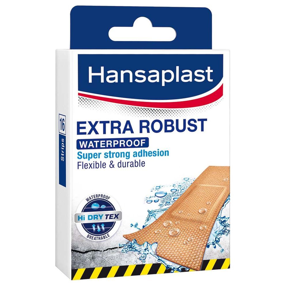 Hansaplast -Extra Tough Waterproof Strips 16pcs