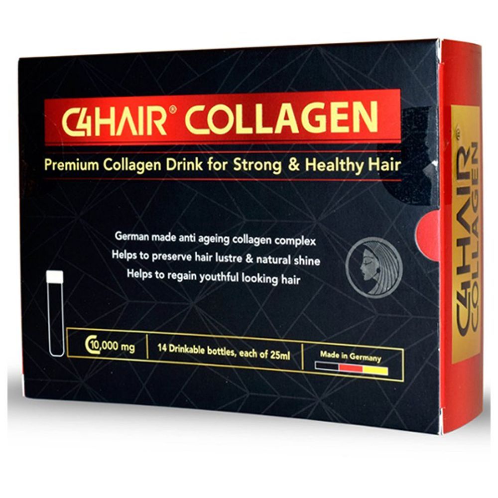 مكمل الكولاجين للشعر C4، 14 عبوة × 25 مل