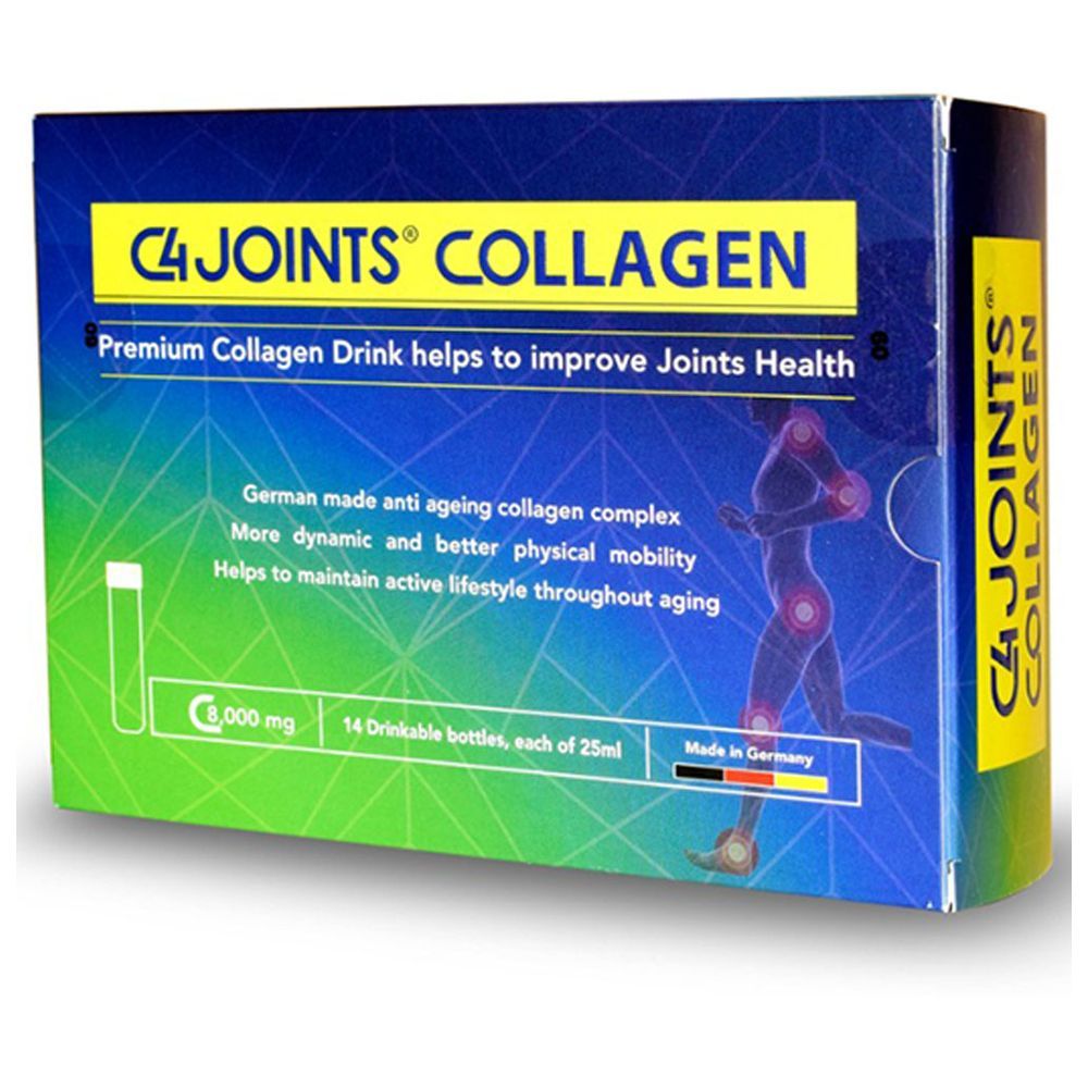 مكمل الكولاجين للمفاصل C4، 14 عبوة × 25 مل