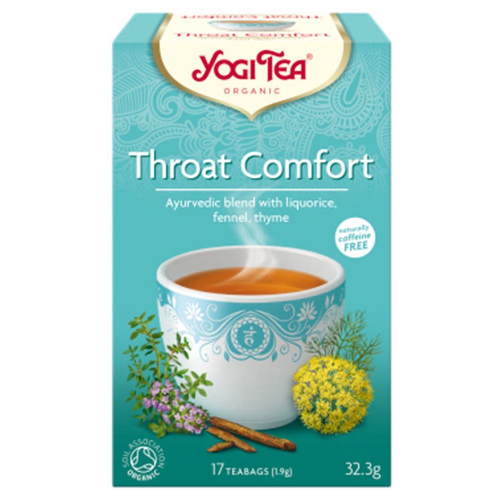 Yogi Throat - Comfort Tea - 17 Teabags