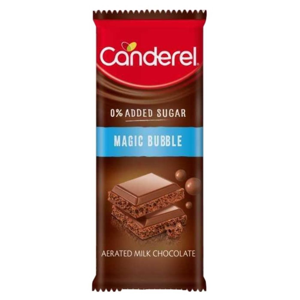 Canderel - Milk Bubble Slab 74g - Pack of 15