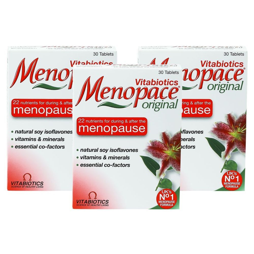 Vitabiotics - Menopose Original 30 Tablets Pack of 3