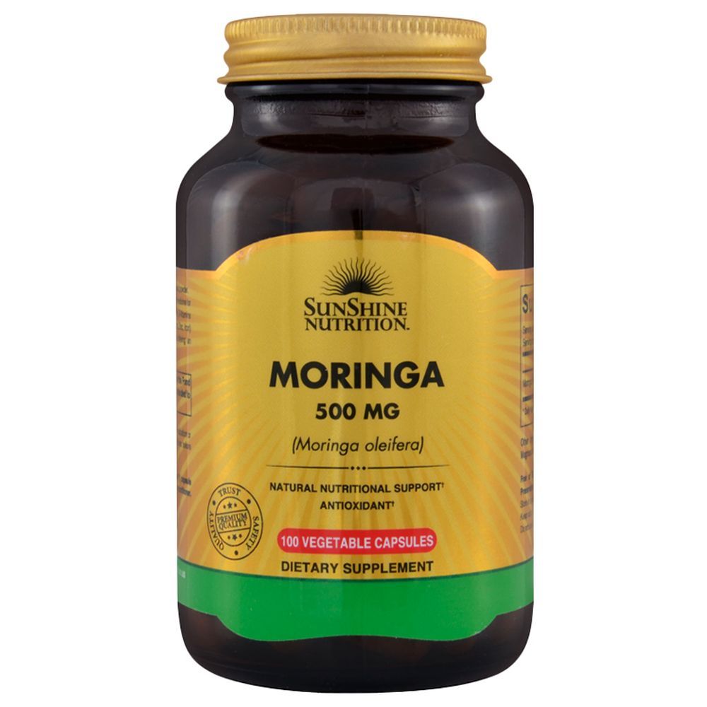 Sunshine Nutrition Moringa 500 Mg 100 Cap