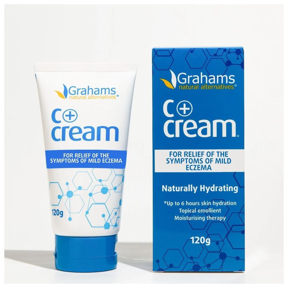 Grahams Natural - C+ Cream Eczema Dermatitis Relief 120g