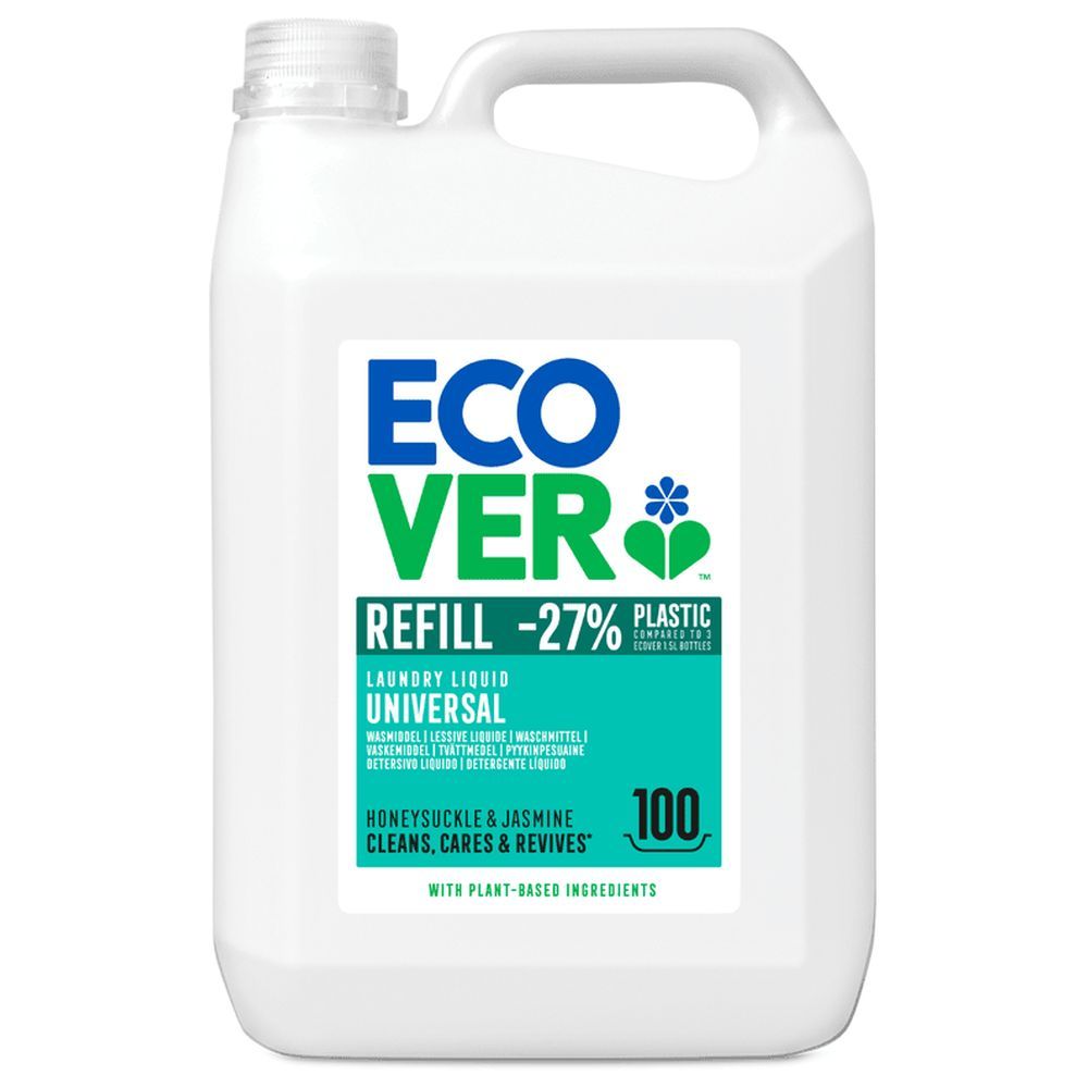Ecover - Laundry Liquid Universal Concentrated 5L - Packaging May Vary