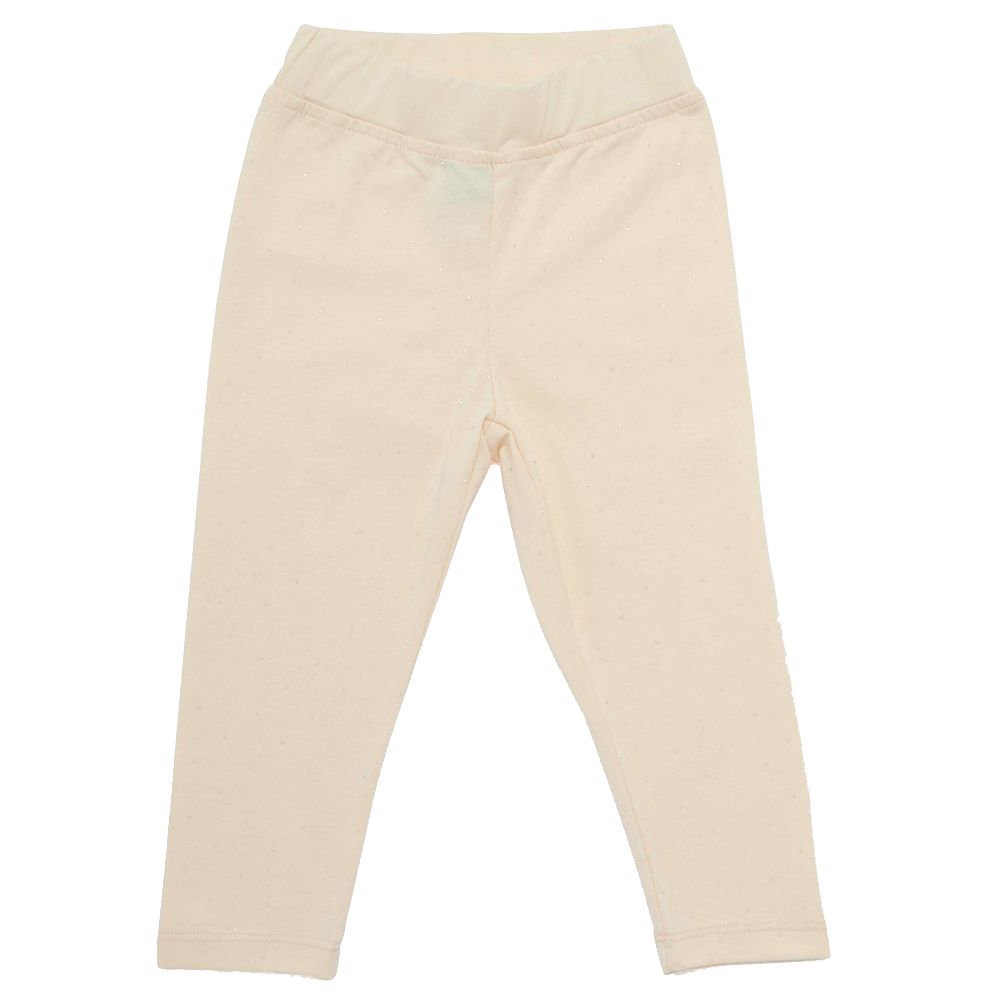 Little Kangaroos - Girl Solid Leggings - Butter