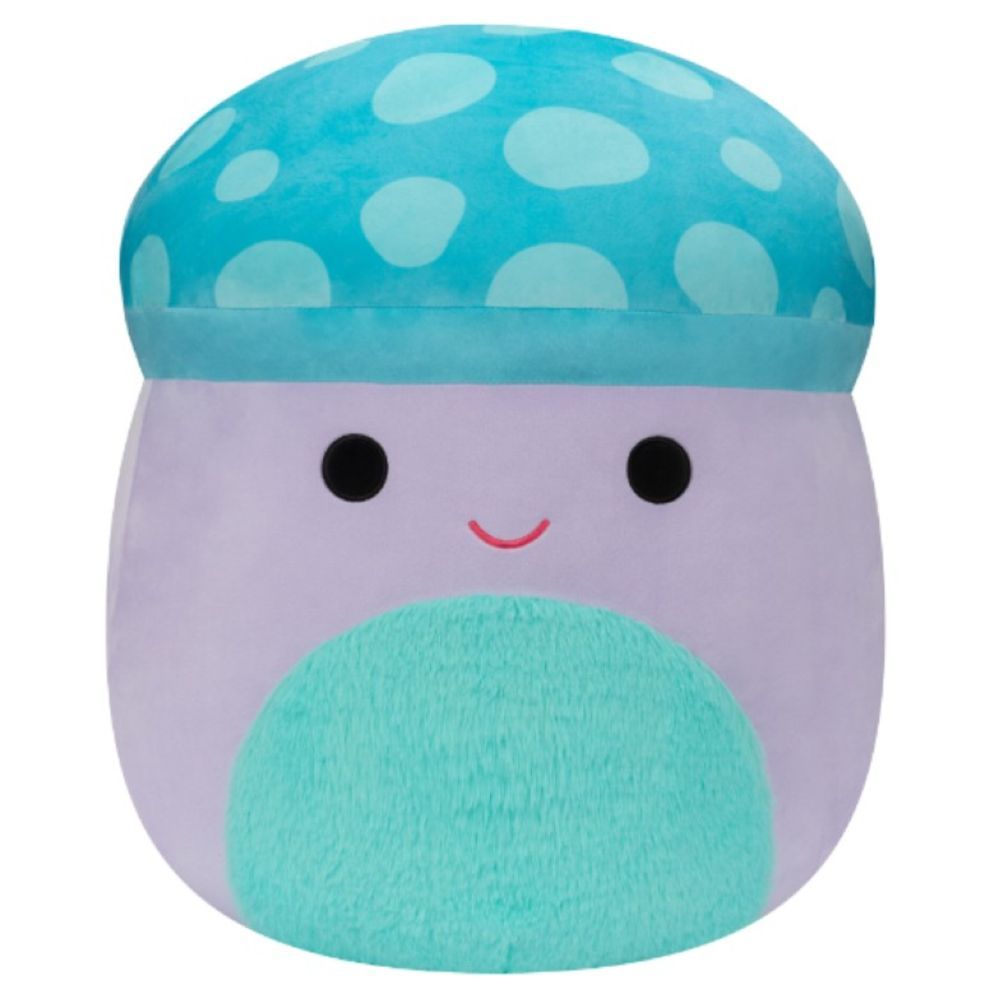 Squishmallows - Pyle Mushroom w/ Fuzzy Belly Plush Toy - Purple/Blue - 40cm