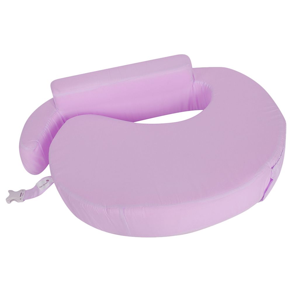 Sugar Sprinkle - Deluxe Organic Nursing Pillow- Lilac