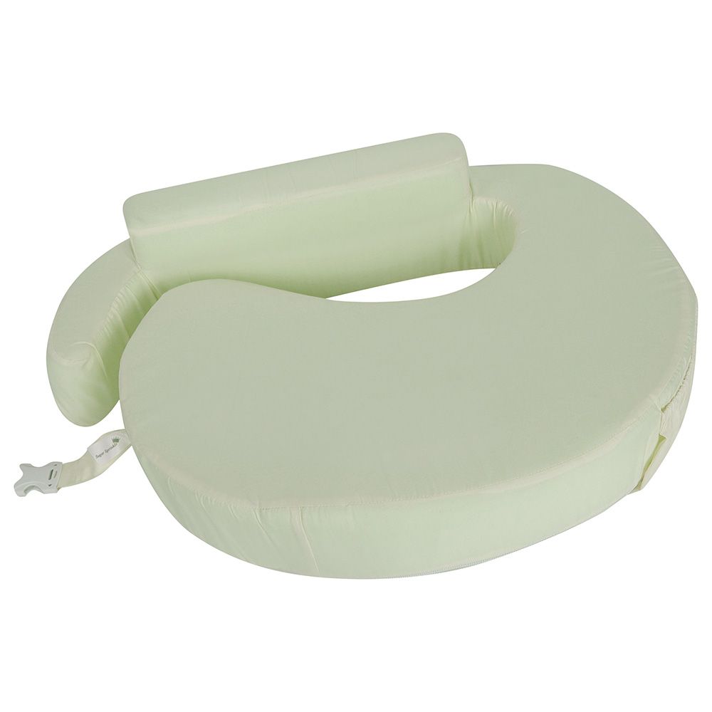 Sugar Sprinkle - Deluxe Organic Nursing Pillow- Pastel Green