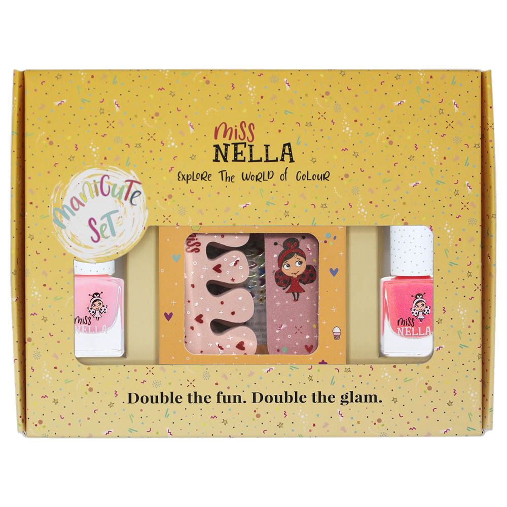 Miss Nella - Pink Manicute Set