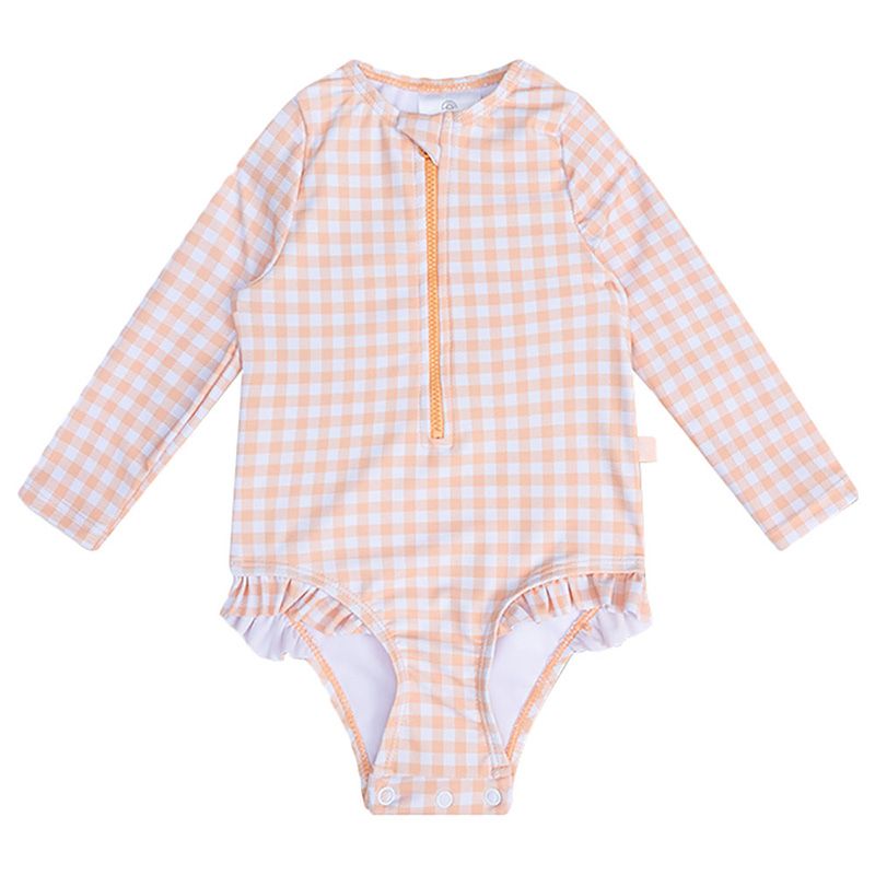 Swim Essentials - All Over Girls Swimsuit - Orange