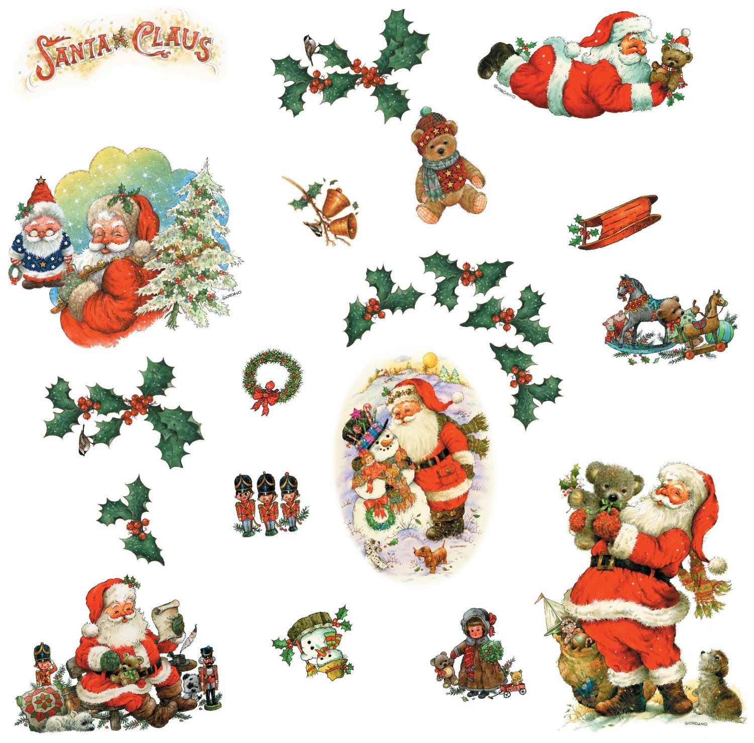 RoomMates Santa Claus Wall Decal
