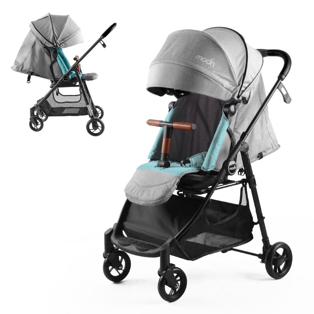 Moon - Revo 360 Degree Rotable Travel/Cabin Baby Stroller - Grey