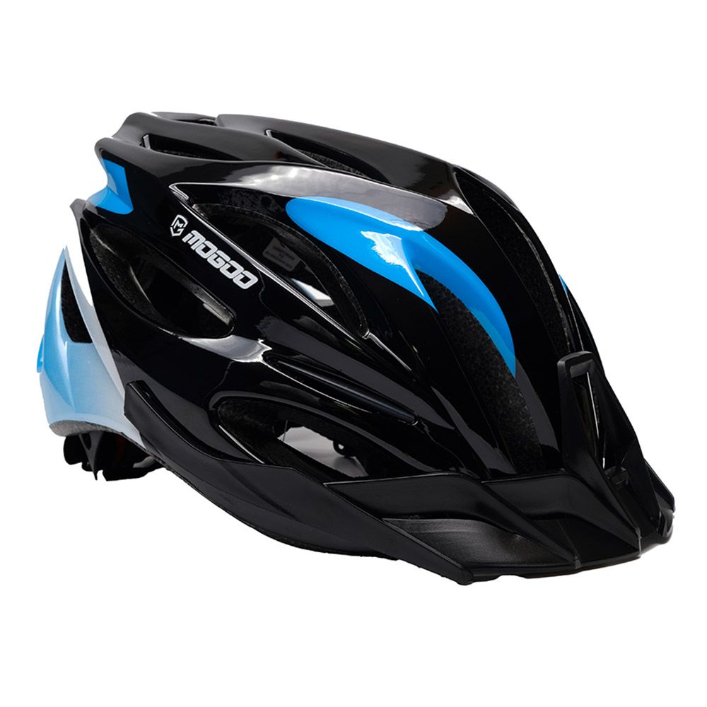 Mogoo - Adult Sports Helmet Large - Black & Blue