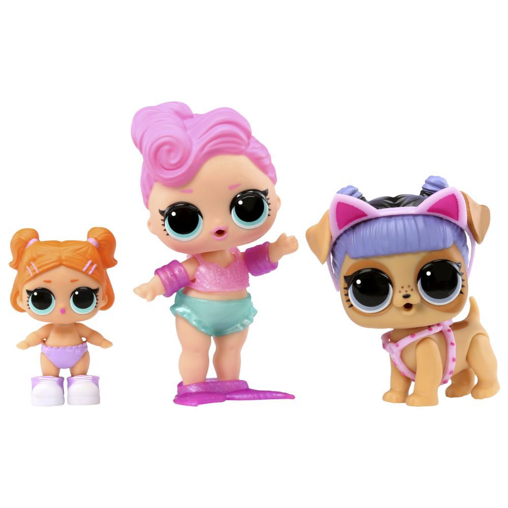 L.O.L Surprise - Waves w/ Kansas K9 & Lil Beats Doll Playset - 3pcs