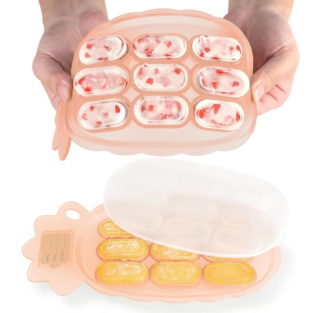 Haakaa - Pineapple Silicone Nibble Tray - Blush