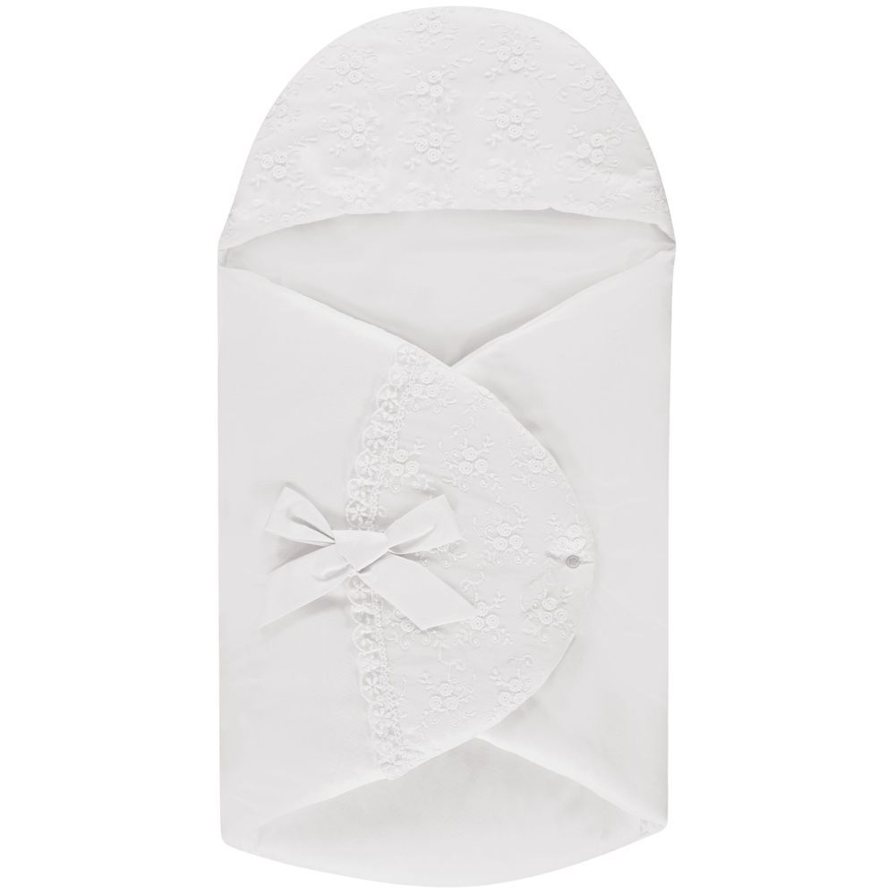 Bebetto - Baby Girl's Swaddle - Ecru