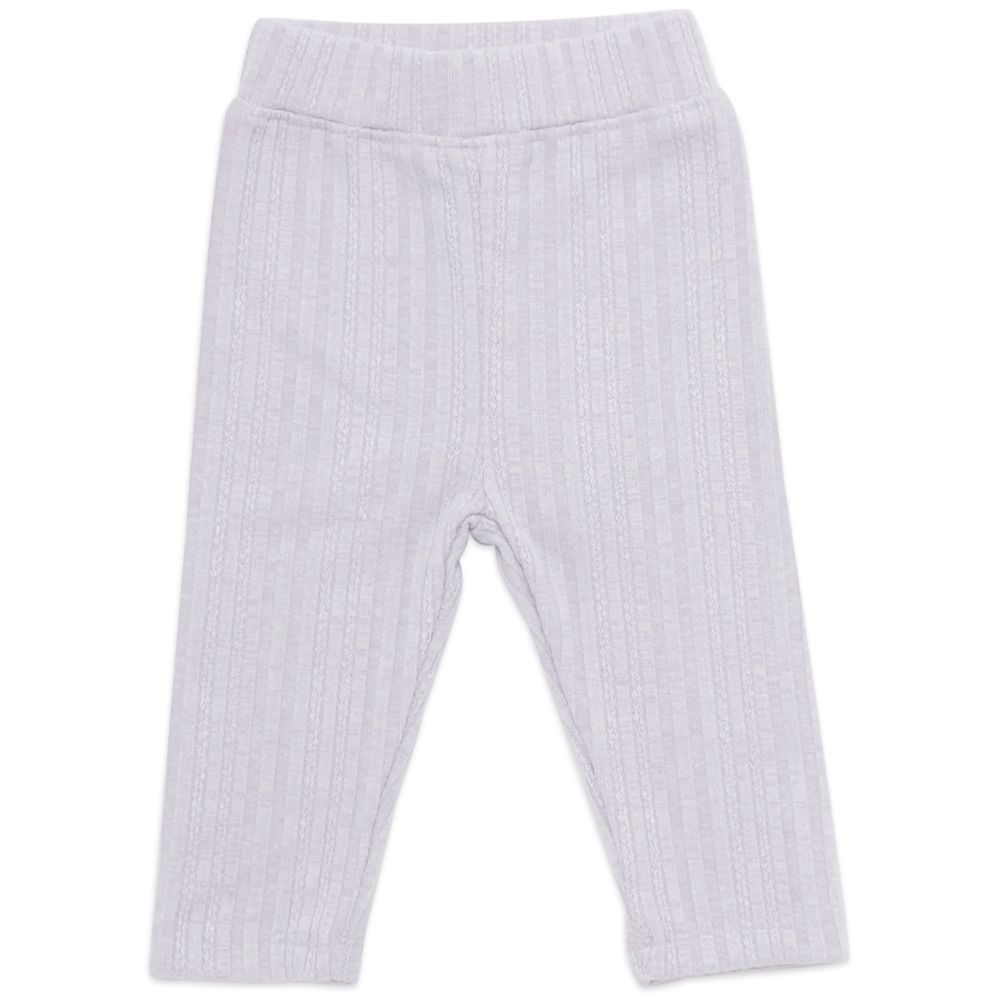 Little Kangaroos - Fully Elasticated Leggings - Purple