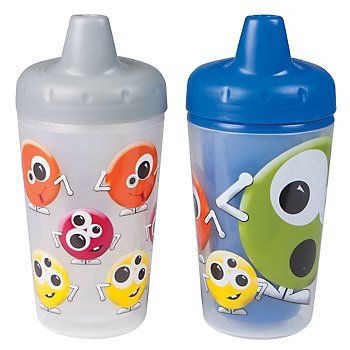 The First Years - Smart Sipper Spill-proof Insulated Cups, 2pk, Monsters - 266ml
