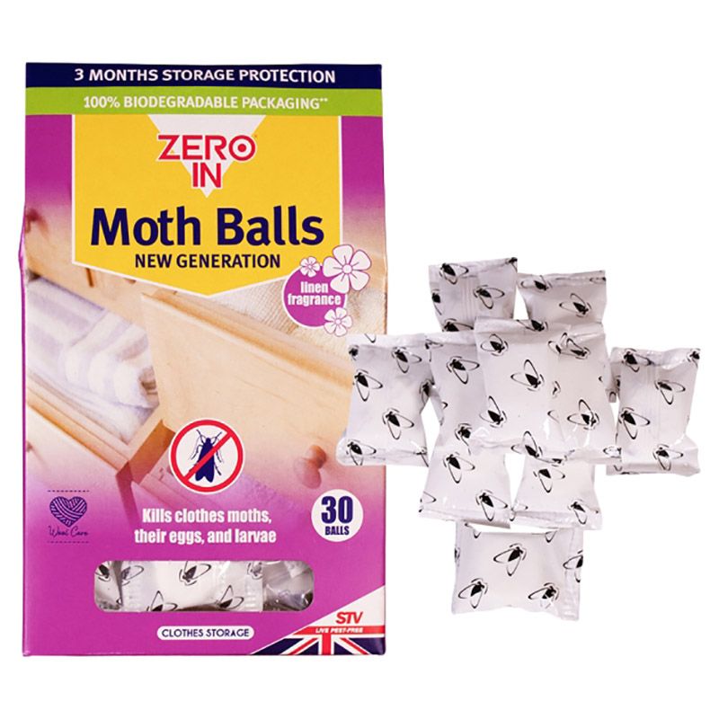 STV - New Generation Moth Balls - 30pcs