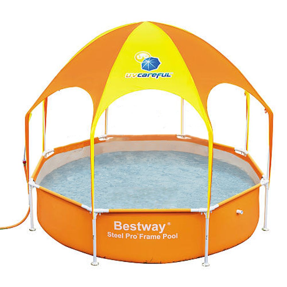 Bestway - Splash-In-Shade Play Pool - Orange