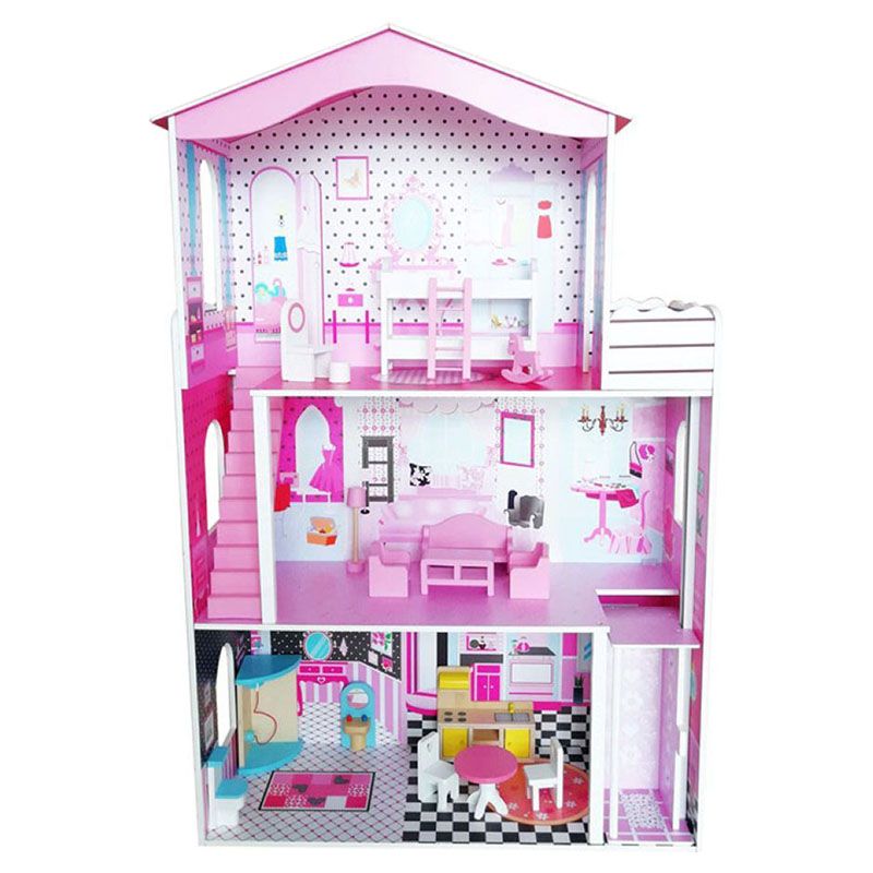 Megastar - Wooden Cozy Cottage Pretty Girls Doll House