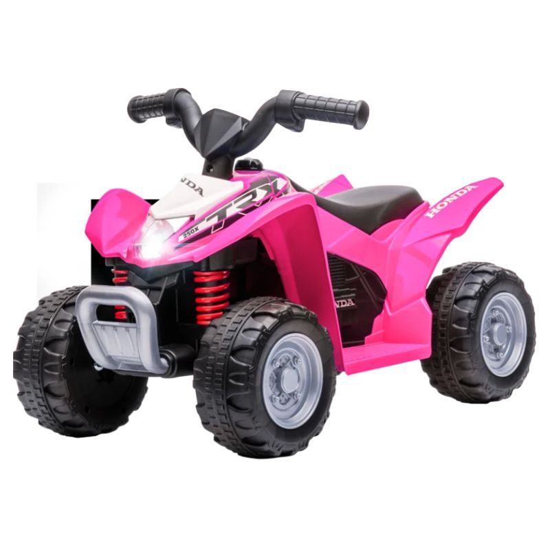 Megastar - Ride On Honda ATV Quad Bike For Little Riders - Pink
