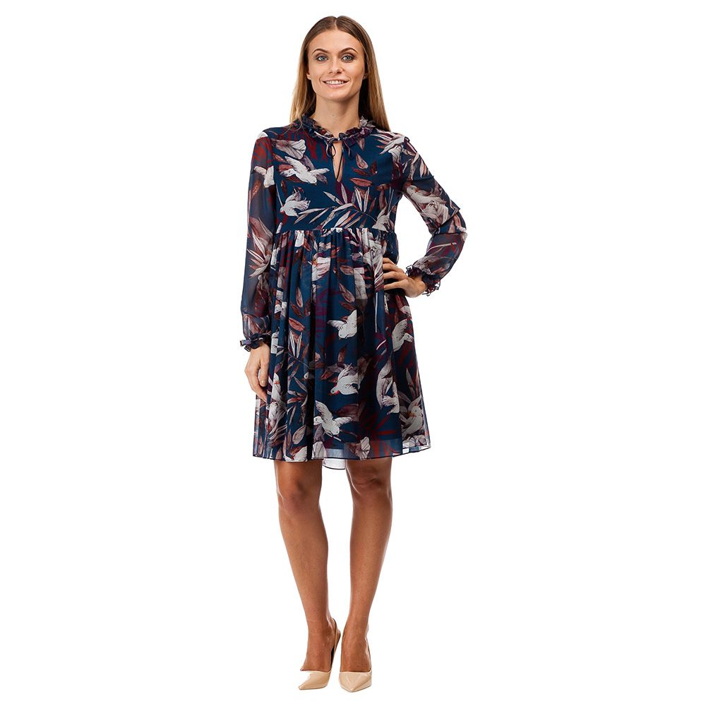Mums & Bumps Pietro Brunelli Matilde Maternity Dress Blue 