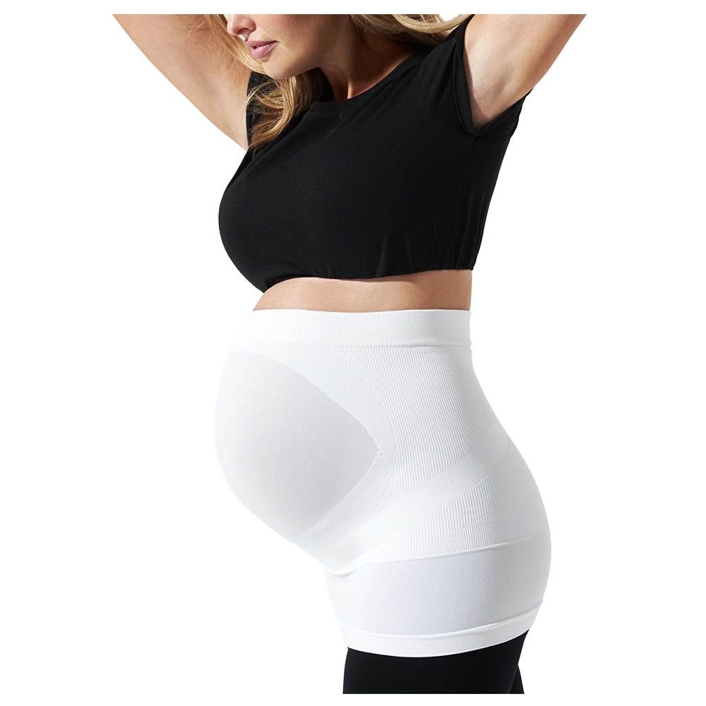 Mums & Bumps - Maternity Support Bellyband - White 