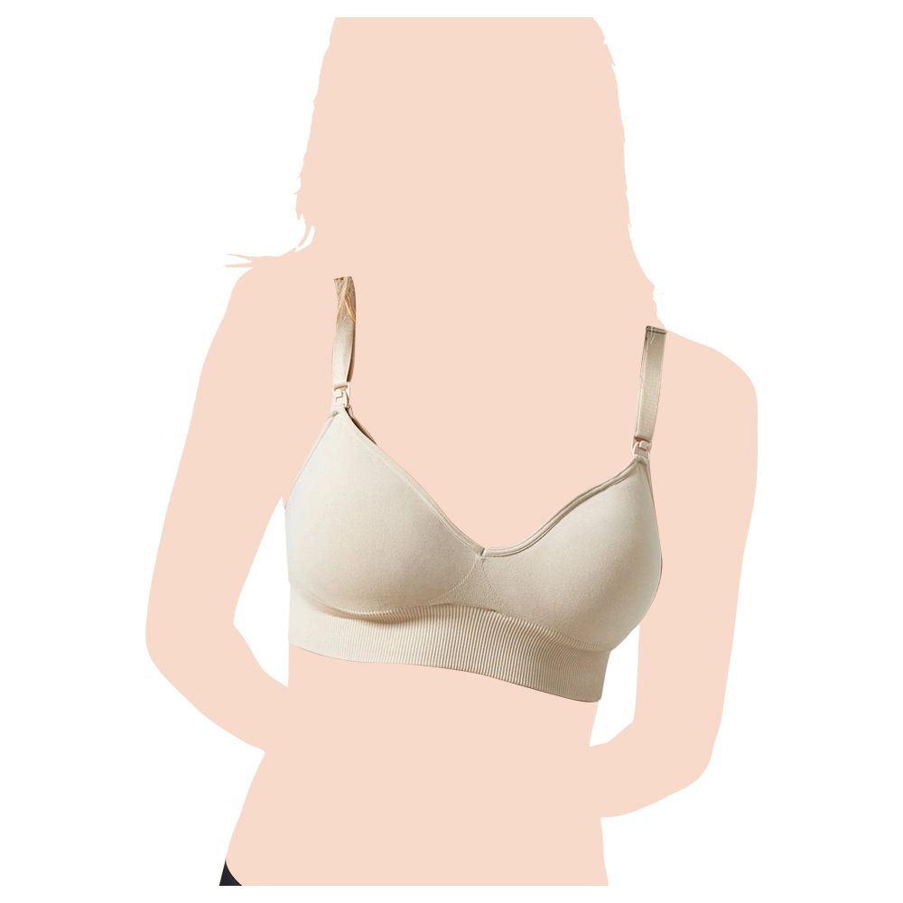 Mums & Bumps - Blanqi Body Cooling Maternity & Nursing Bra - Bone