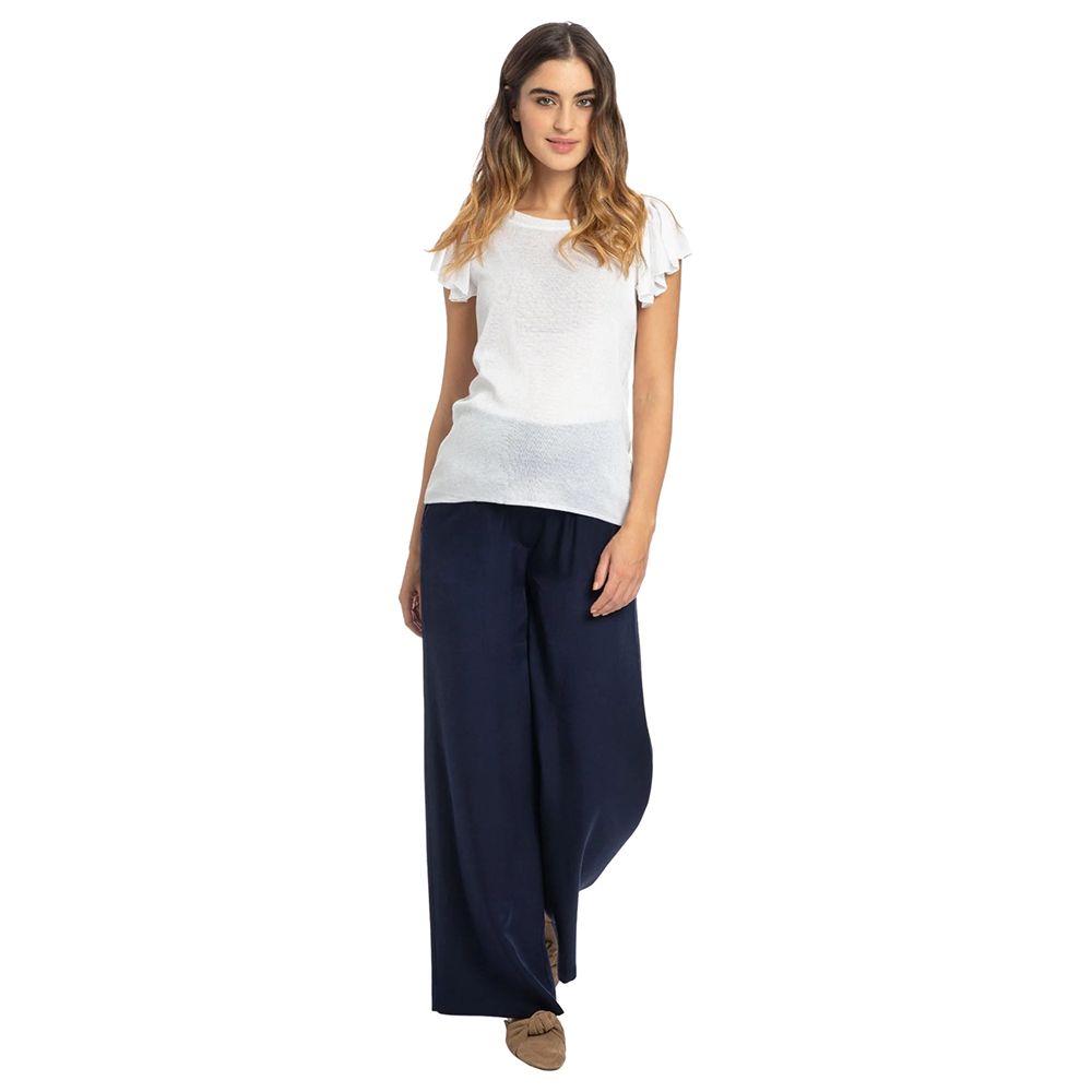 Mums & Bumps - Pietro Brunelli Maternity Trouser - Blue
